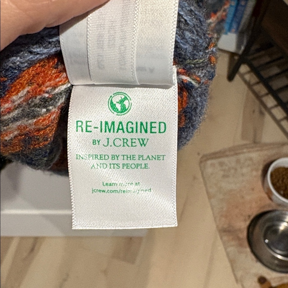 J. Crew Lambswool-blend Fair Isle crewneck sweater - Picture 4 of 6